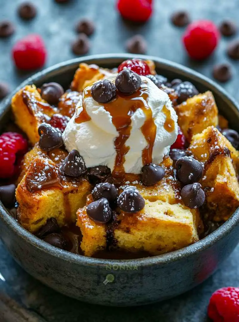 Chocolate Chip Bread Pudding: A Decadent Dessert Recipe