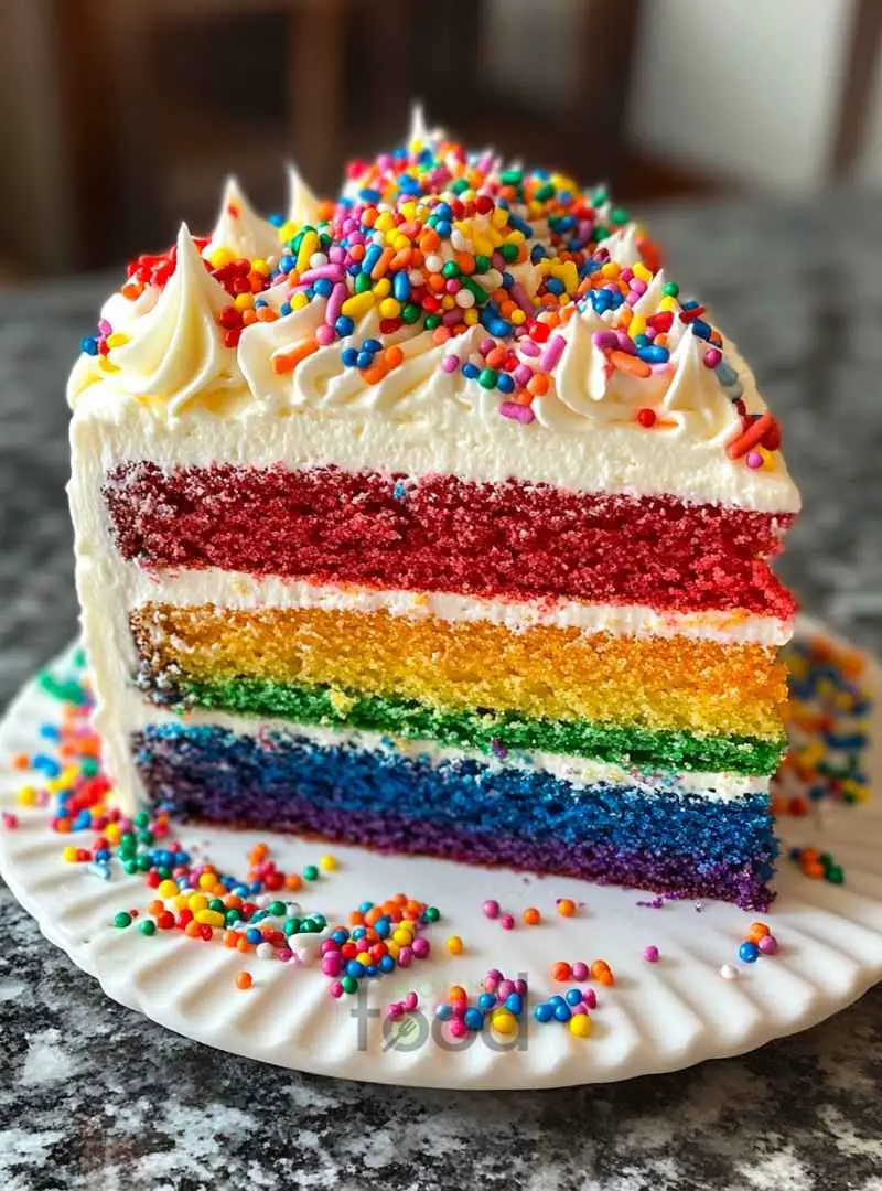 Rainbow Cake: A Colorful Delight for Any Celebration