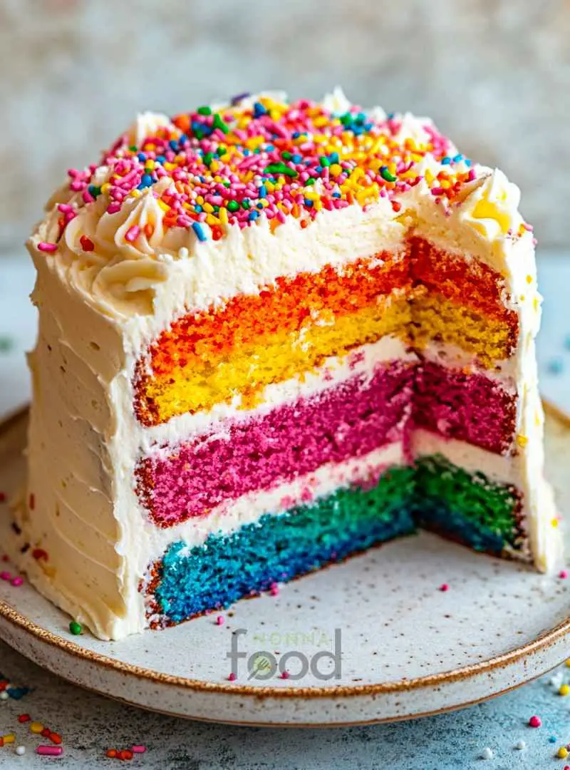 Rainbow Cake: A Colorful Delight for Any Celebration