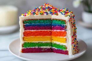 Rainbow Cake: A Colorful Delight for Any Celebration