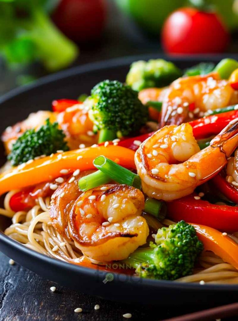 Shrimp Stir Fry with Noodles A Quick and Delicious Recipe NonnaFood