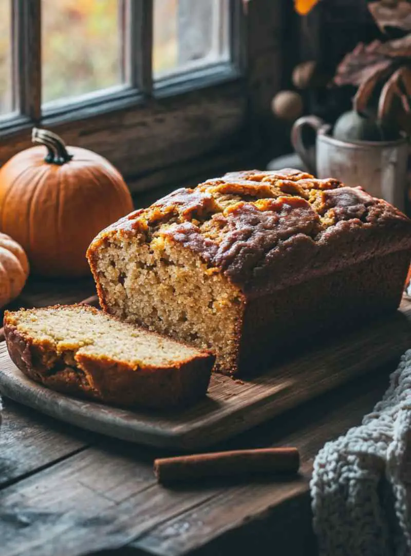 moist pumpkin bread