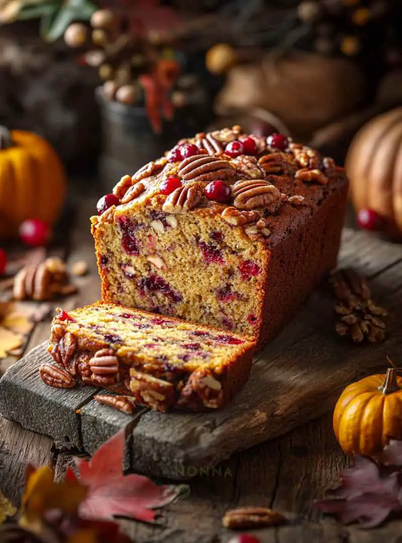 cranberry pecan pumpkin bread