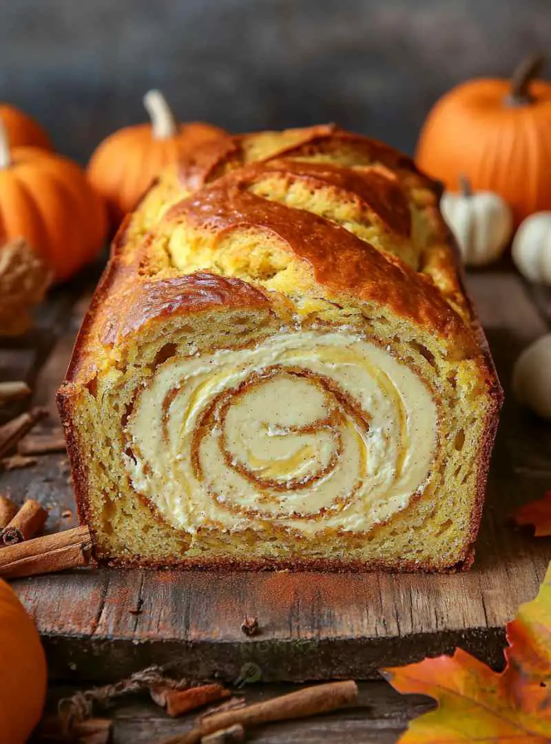 pumpkin cream cheese bread