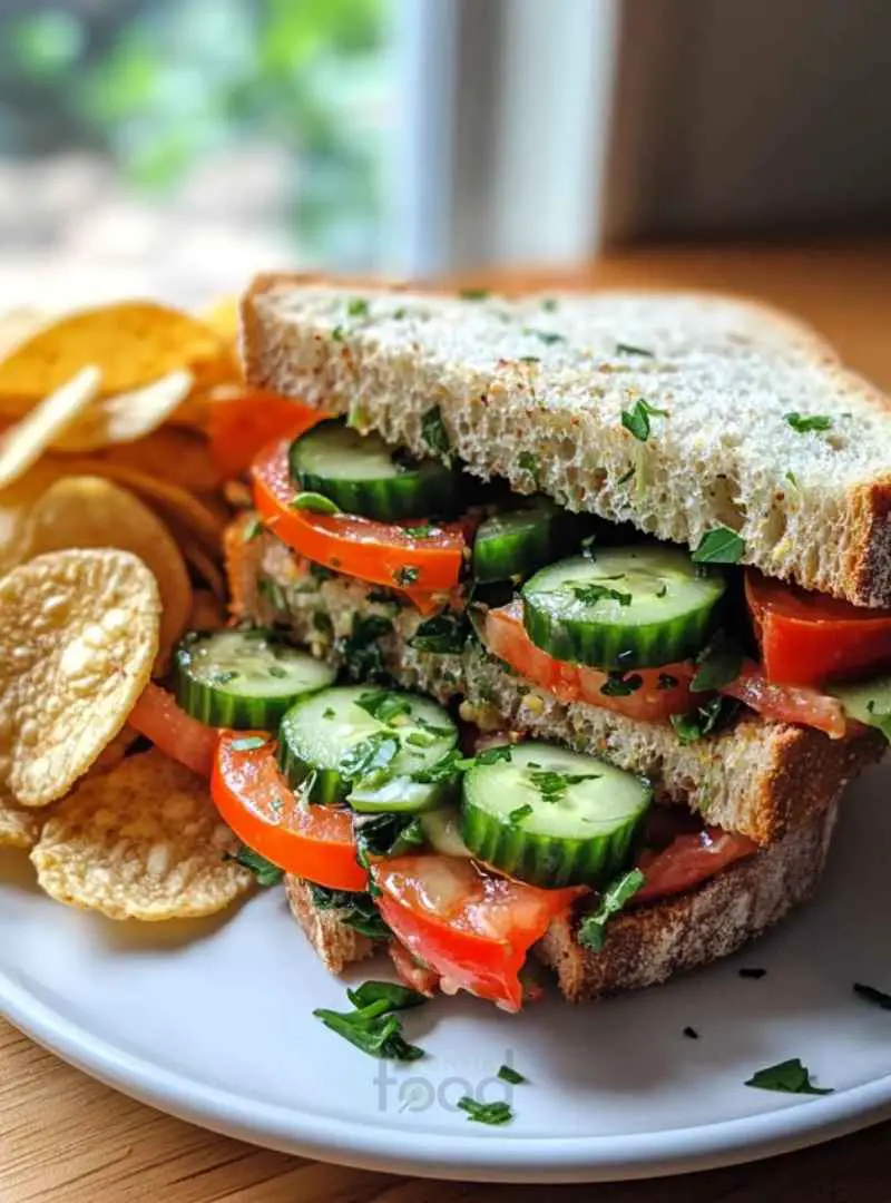 Chopped Salad Sandwich