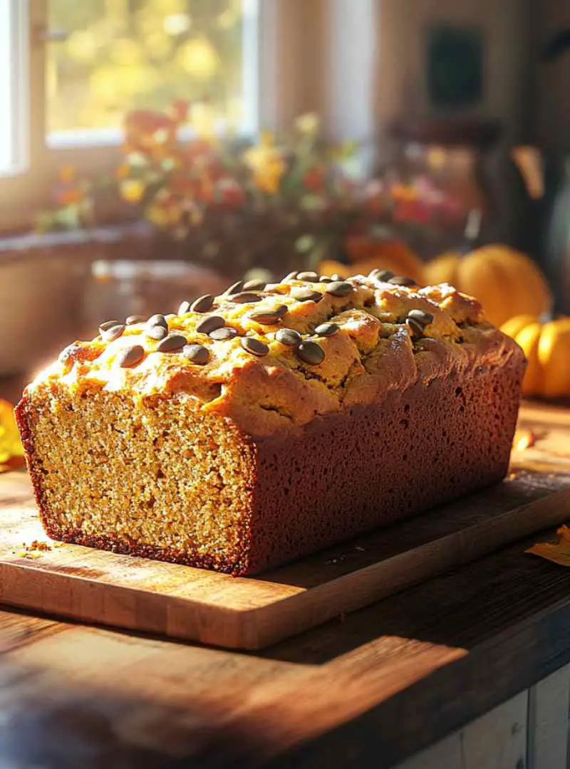 healthy pumpkin bread