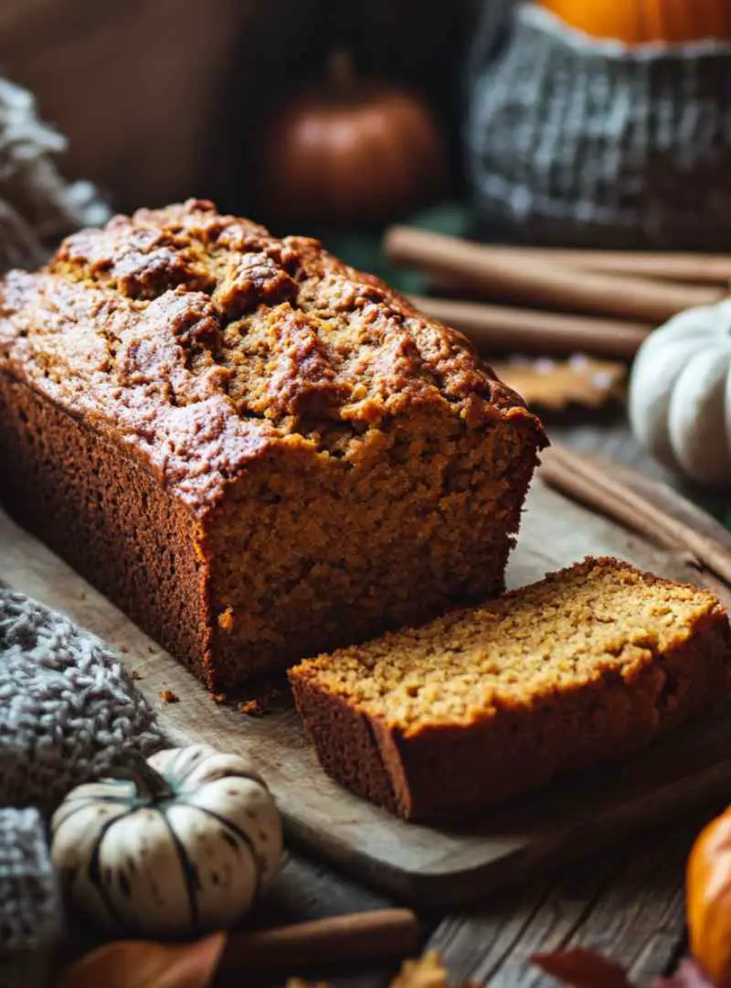 moist pumpkin bread