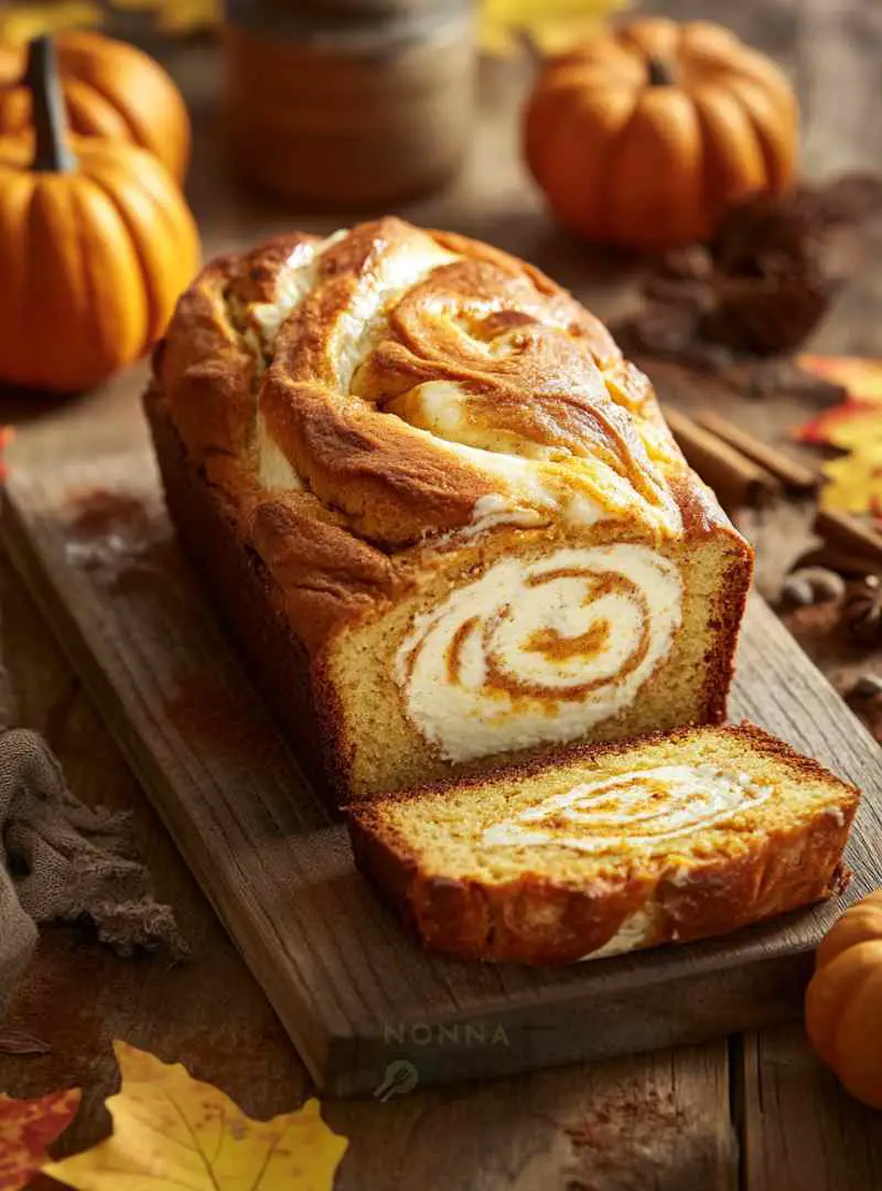 pumpkin cream cheese bread