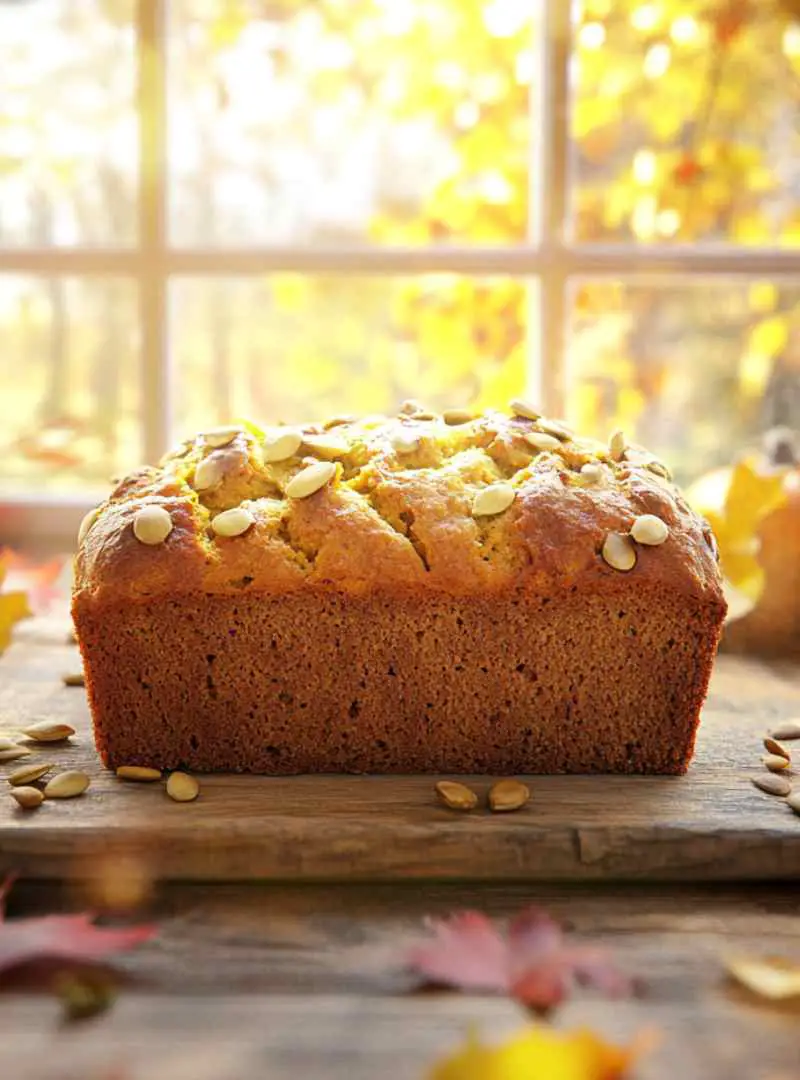 healthy pumpkin bread