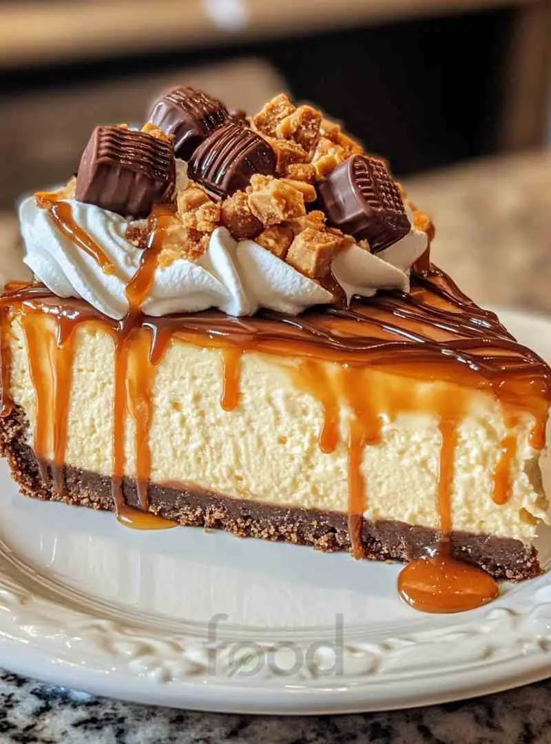 Reese's Caramel Cheesecake