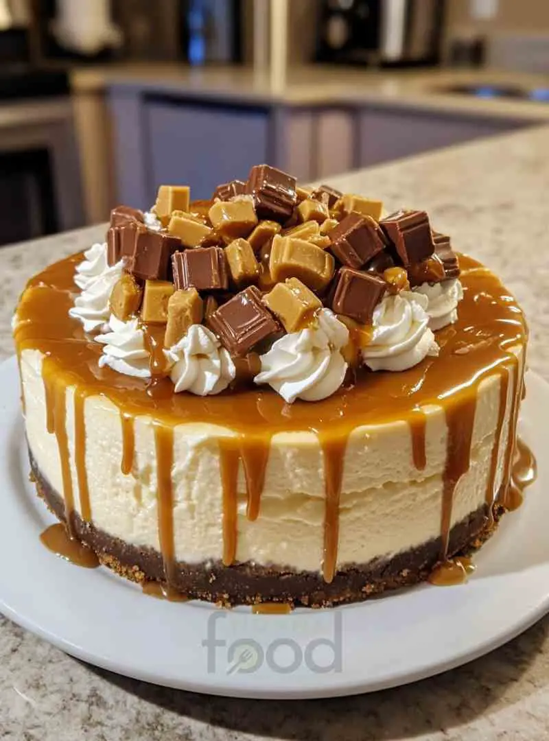 Reese's Caramel Cheesecake