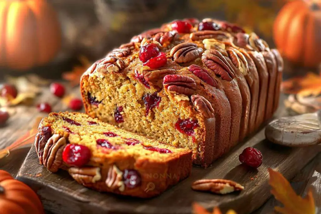 cranberry pecan pumpkin bread