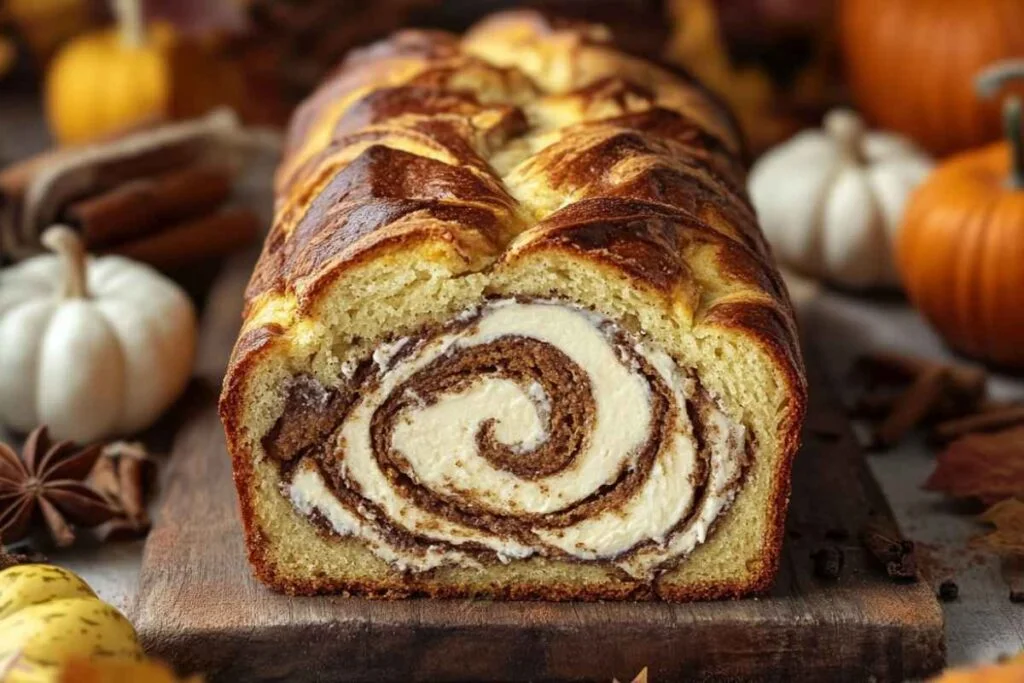 pumpkin cream cheese bread