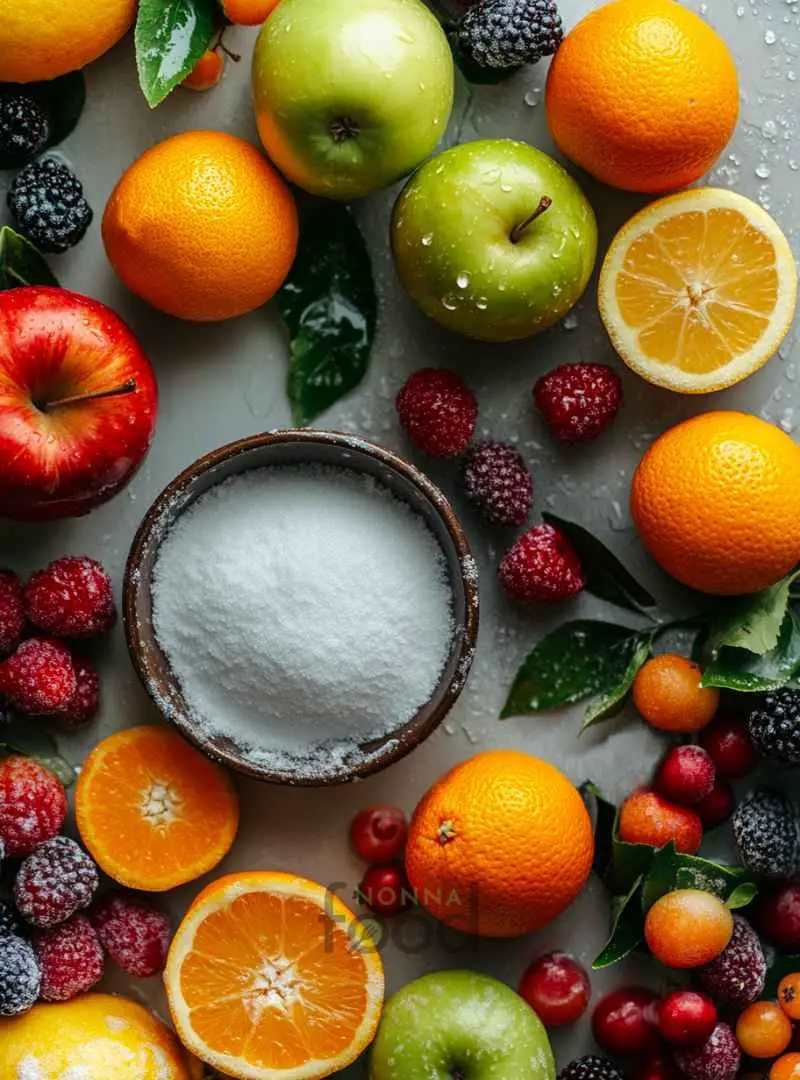 Cleaning Fruit with Baking Soda