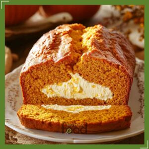 cream cheese filled pumpkin bread