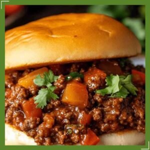 Crockpot Sloppy Joes