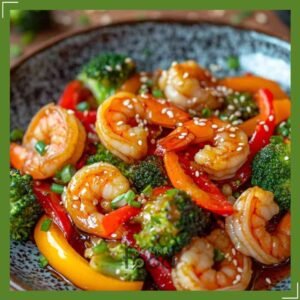 Teriyaki Shrimp Stir Fry