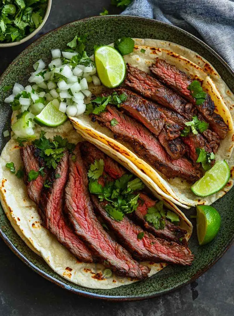 Skirt Steak Tacos