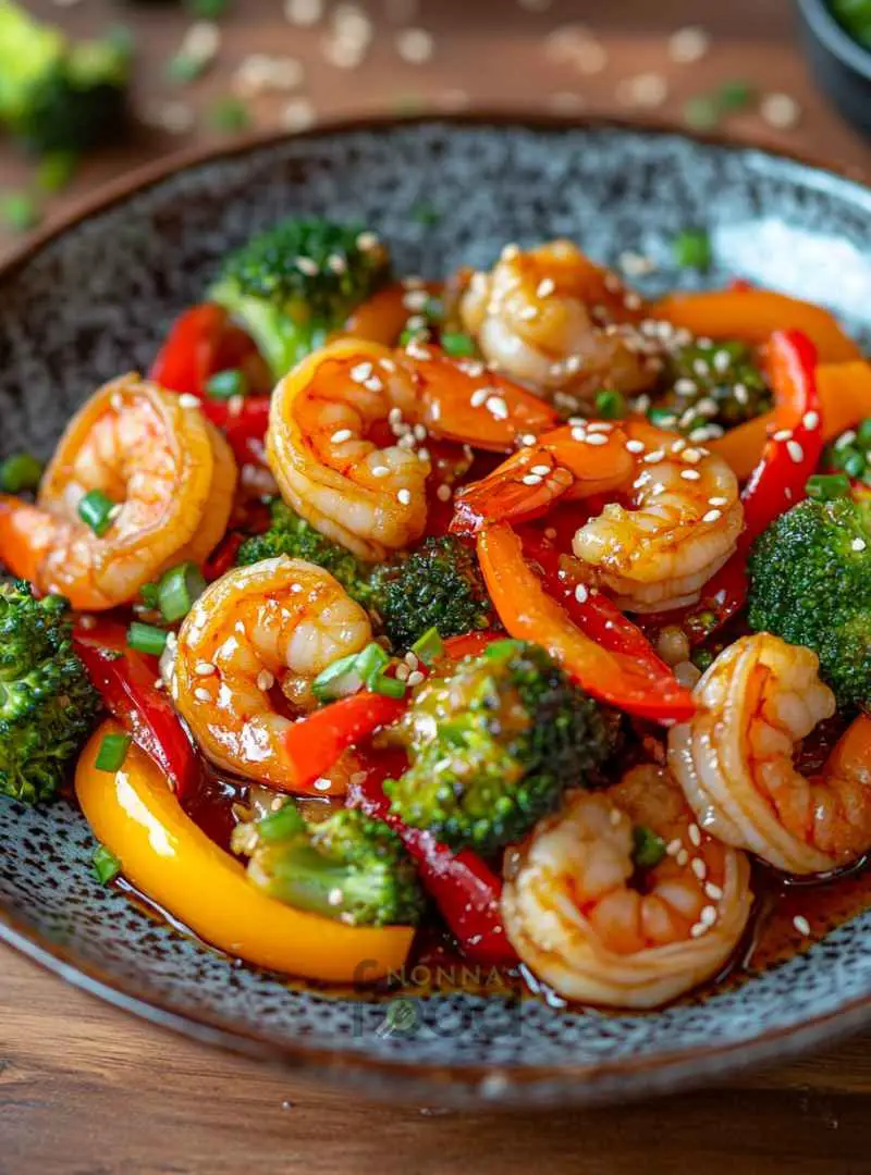 Teriyaki Shrimp Stir Fry