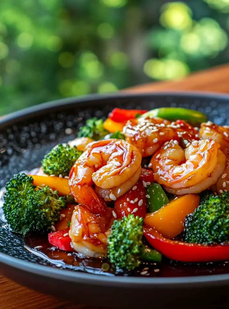 Teriyaki Shrimp Stir Fry