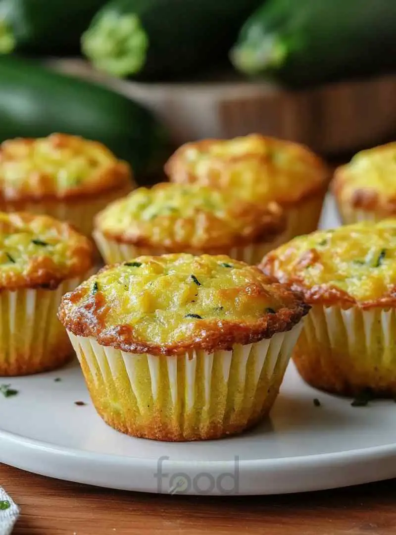 Parmesan Zucchini Potato Muffins