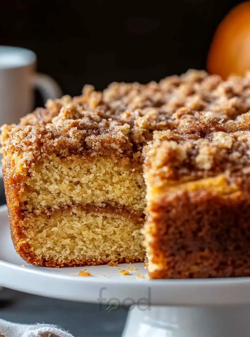 Pumpkin Spice Coffee Cake