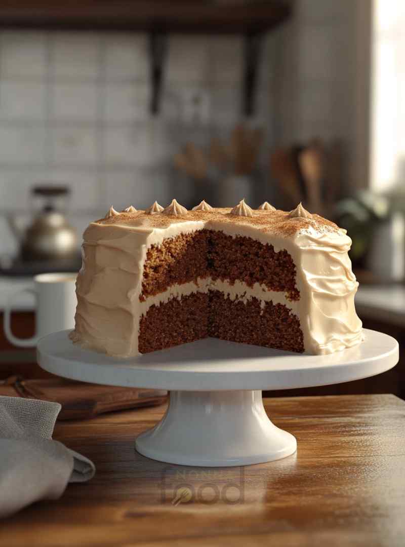 Spice Cake With Maple Icing