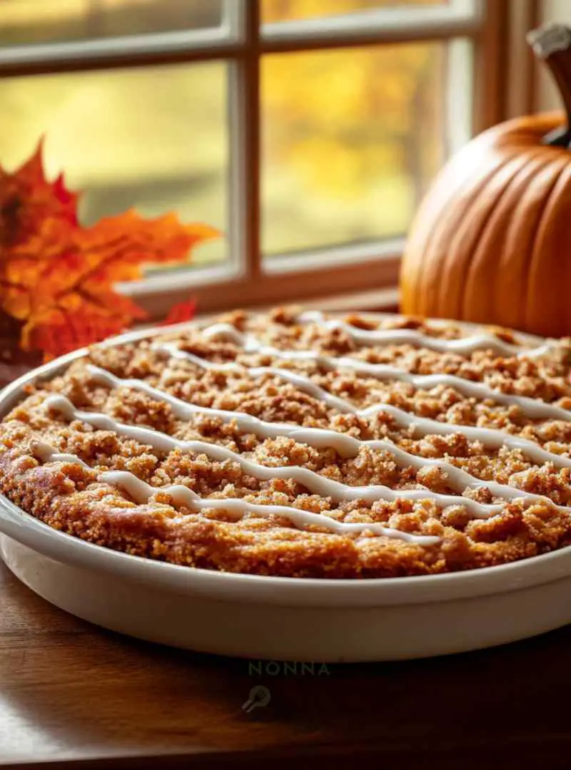 Pumpkin Coffee Cake with Crumb Topping - Sally's Baking Addiction