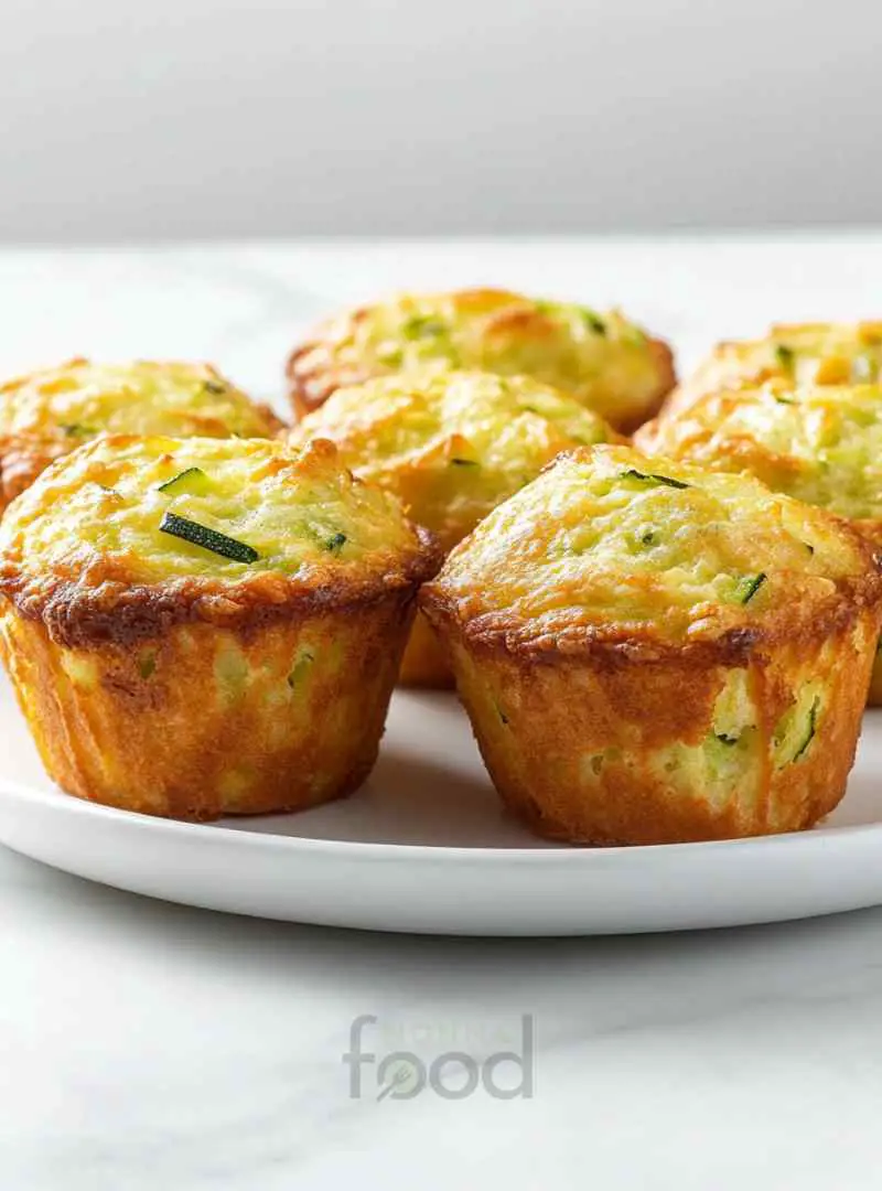 Parmesan Zucchini Potato Muffins