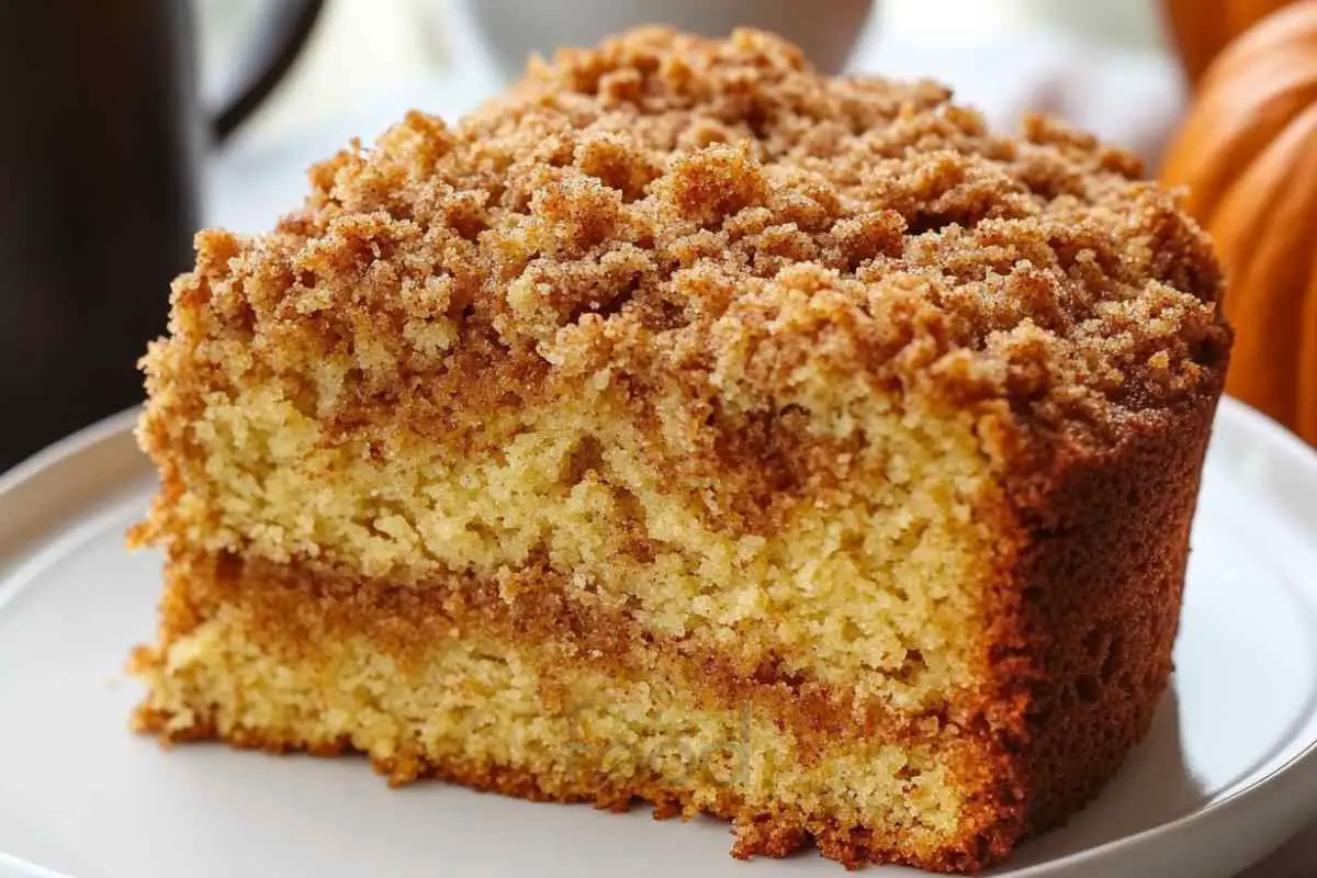 Pumpkin Spice Coffee Cake