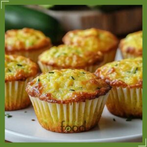 Parmesan Zucchini Potato Muffins