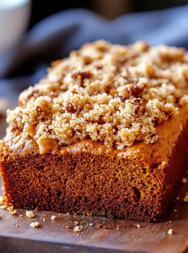 Pumpkin Bread with Crumb