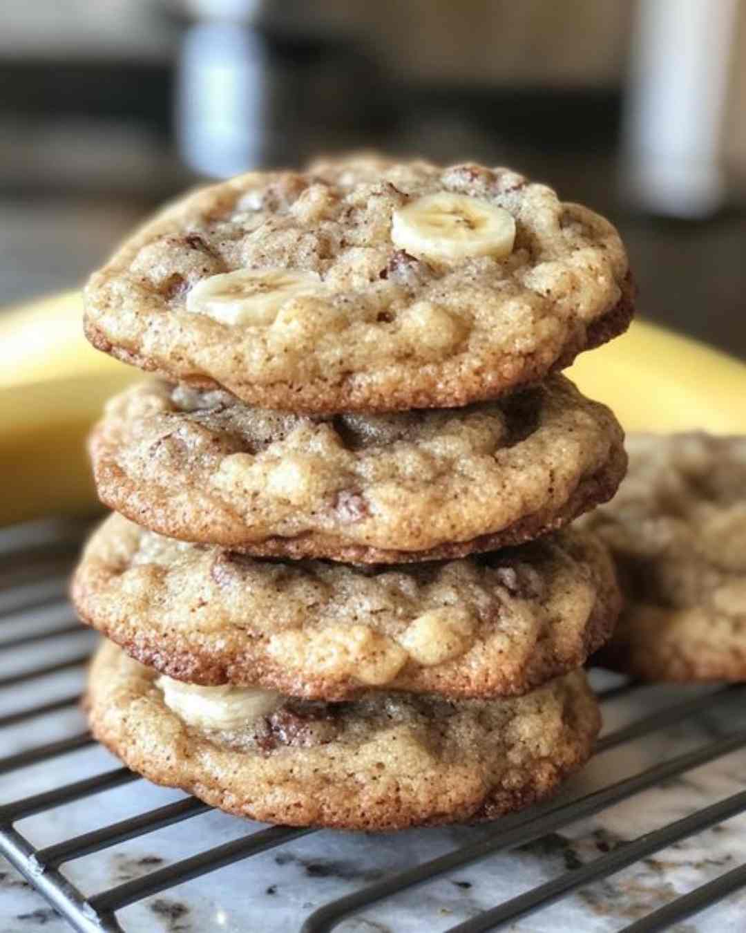 Banana Bread Cookies are a delicious treat to enjoy