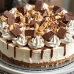 White Chocolate Reese's Dream Cheesecake is divine10