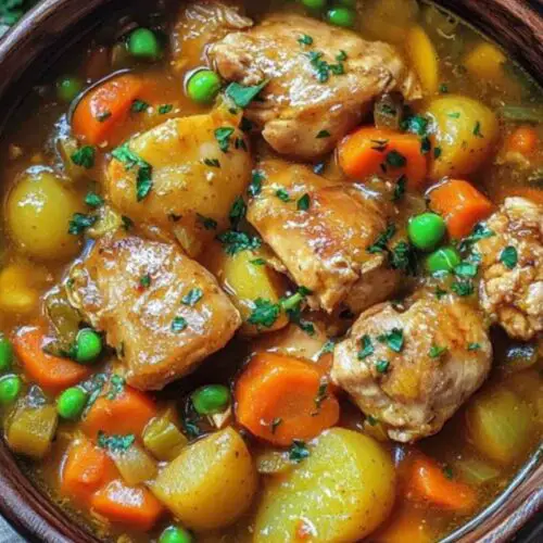 Winter Warming Chicken Stew