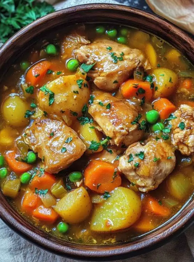 Winter Warming Chicken Stew