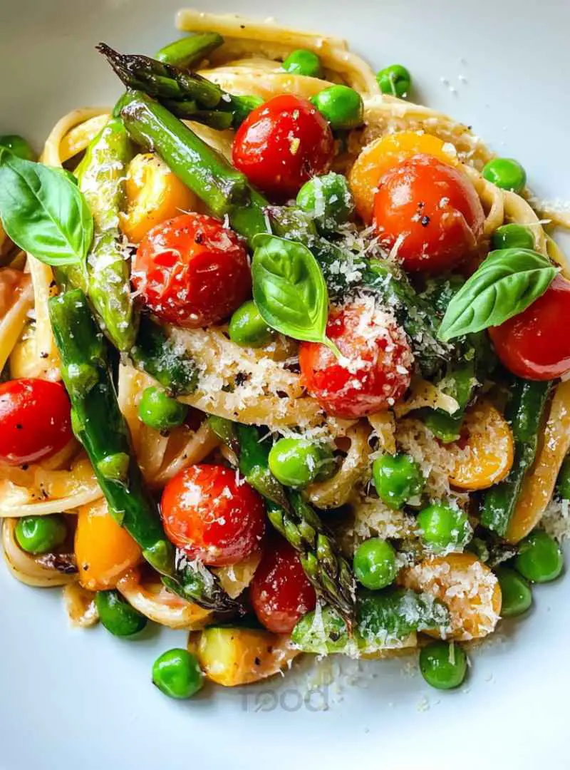 spring vegetable pasta 