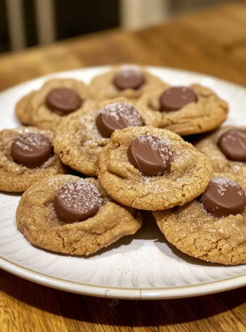 Peanut Butter Blossom Cookies 