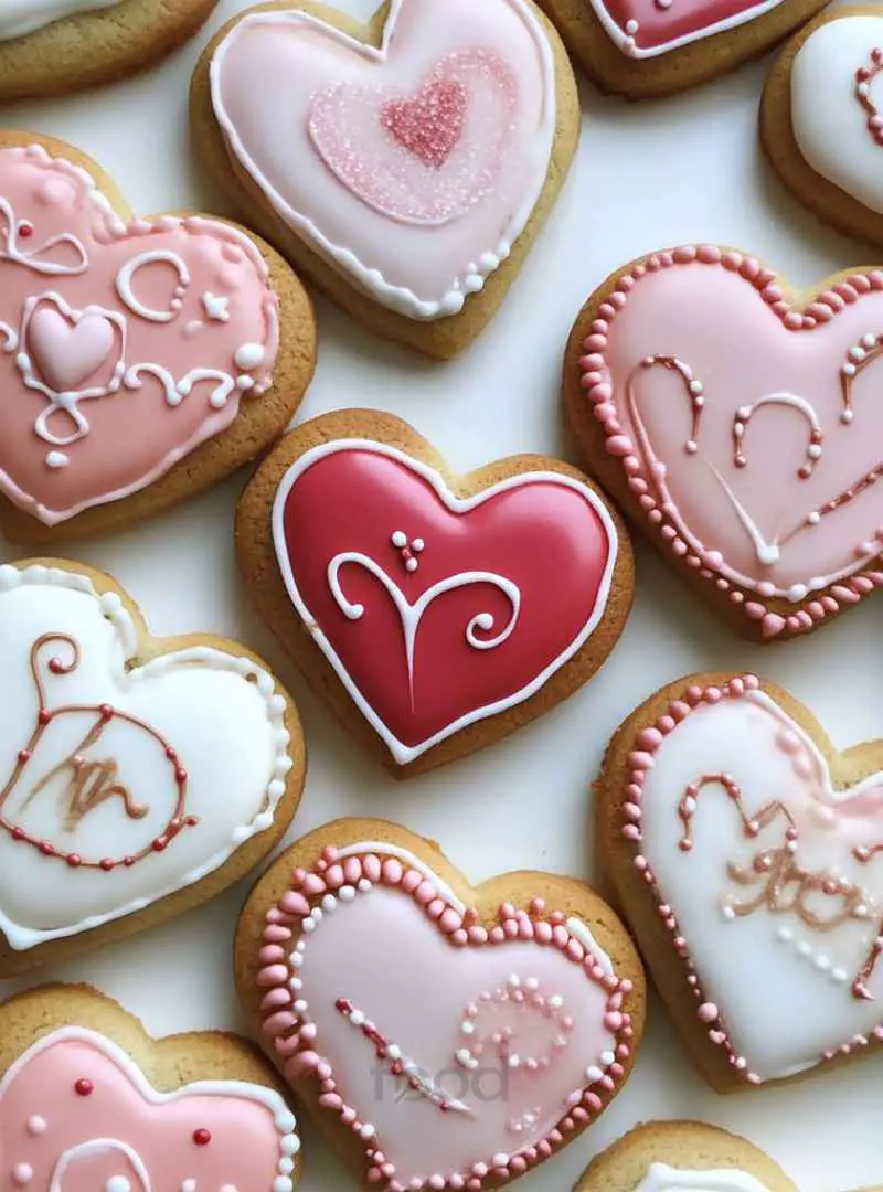 Valentine's Day Cookies Decorated Ideas