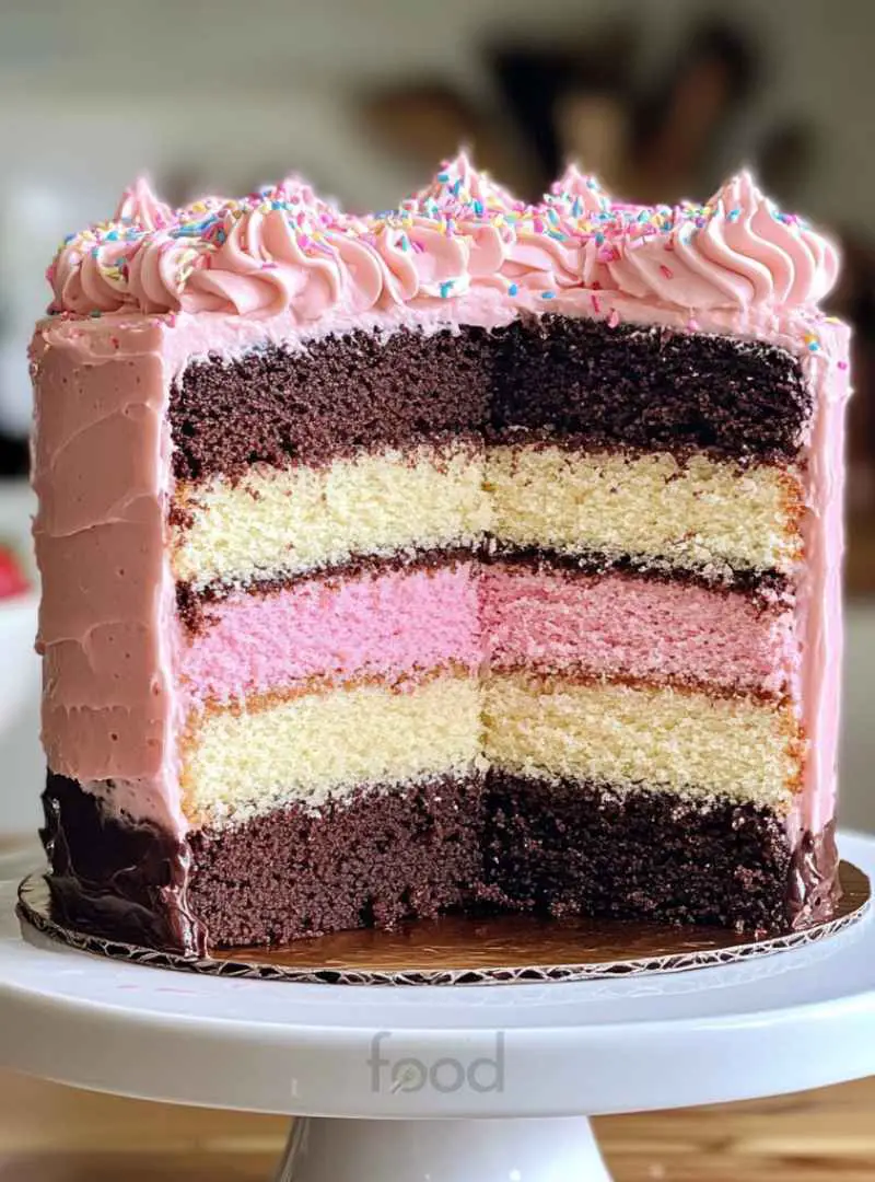 Neapolitan Cake