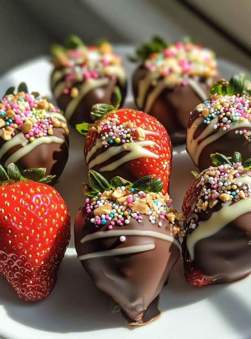 Valentines Chocolate Covered Strawberries