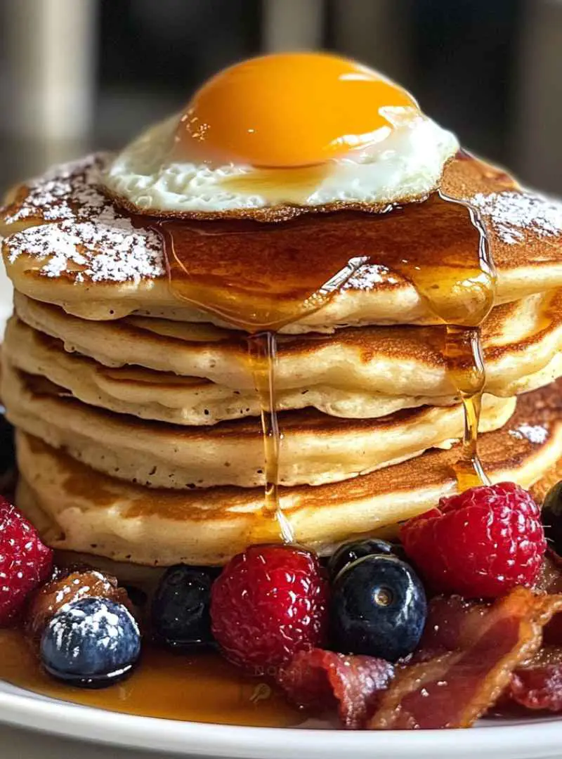 Decadent Breakfast Stack