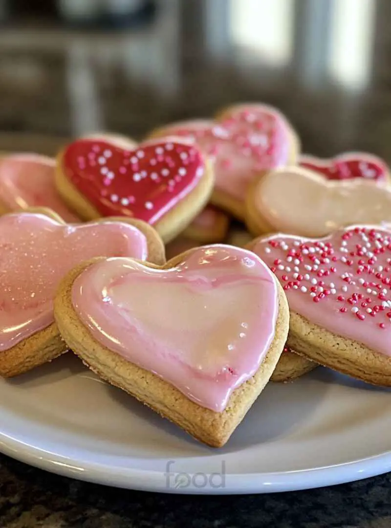 Heart-Shaped Valentine Cookies