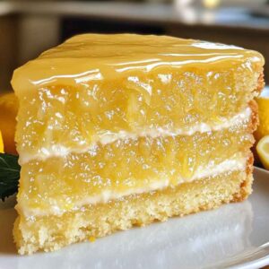 Meyer Lemon Delight Cake