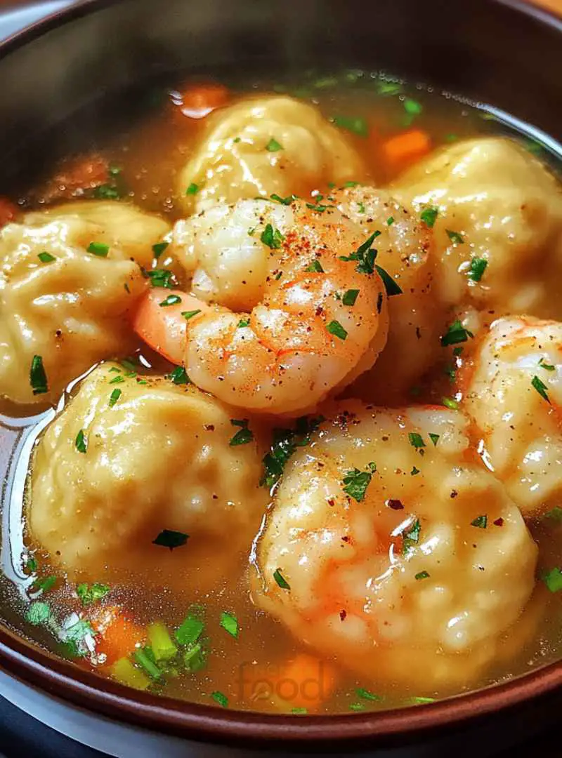 Shrimp and Dumplings