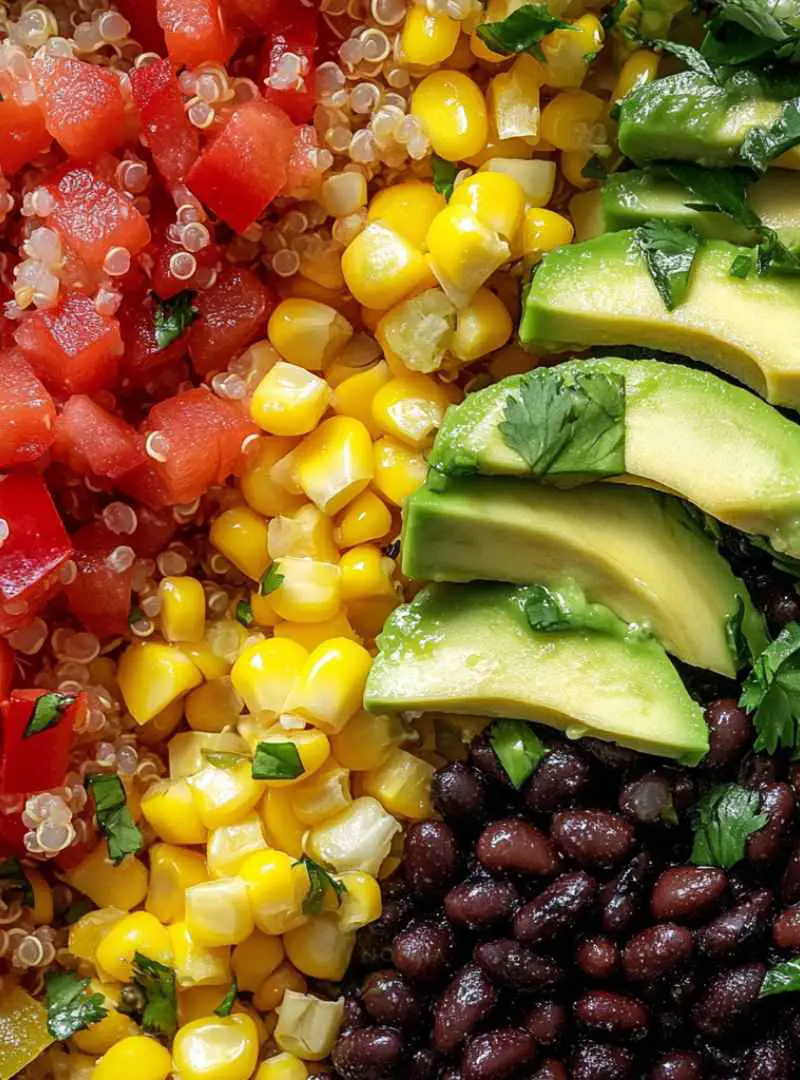 Healthy Quinoa and Black Bean Bowl