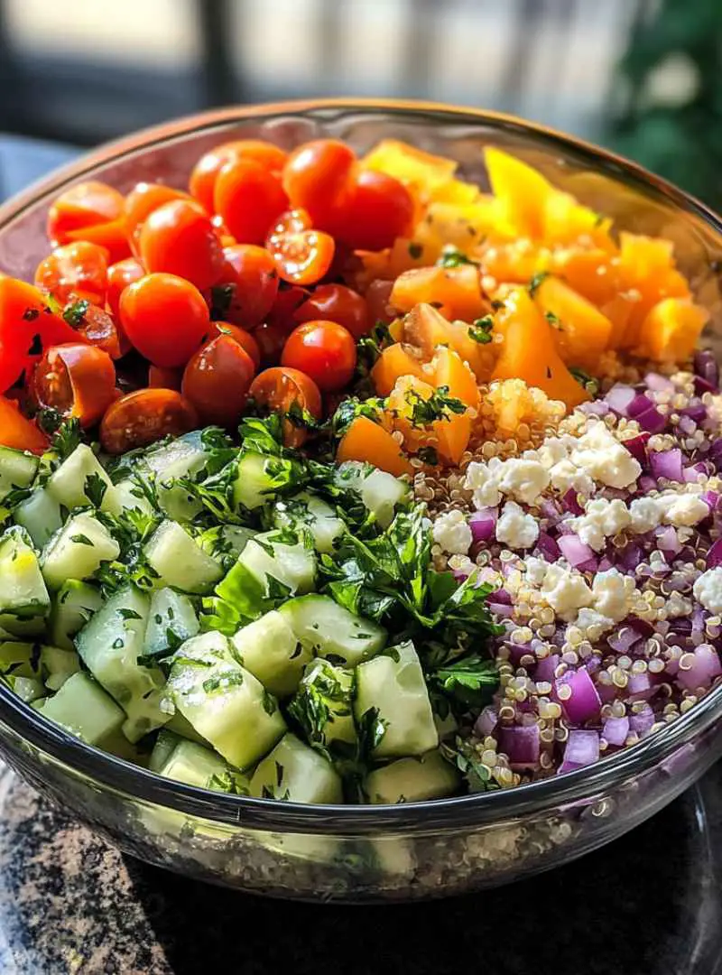 Refreshing Mediterranean Quinoa Salad Recipe for Healthy Eating