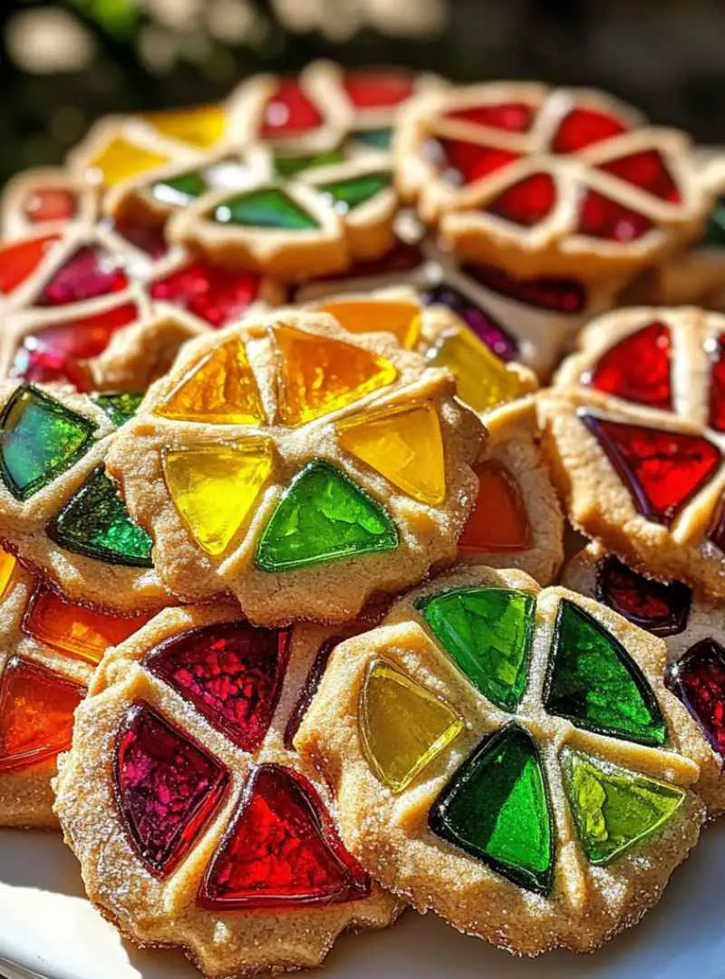 STAINED GLASS COOKIES