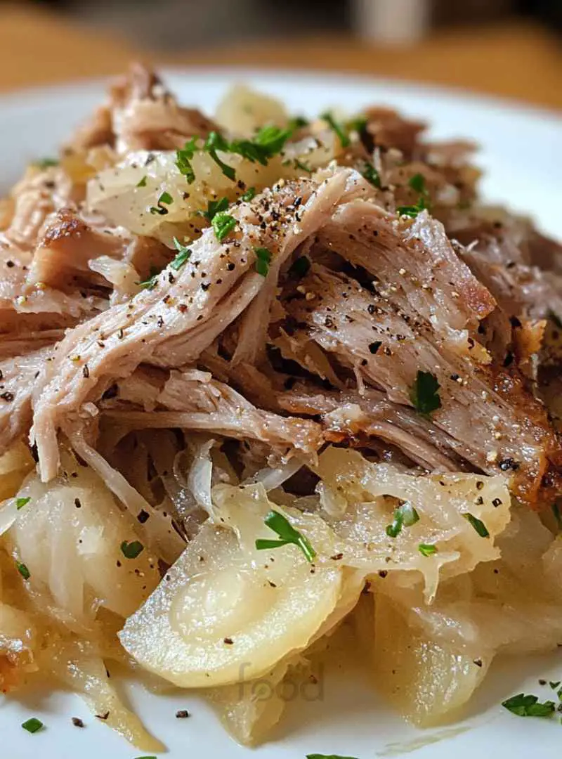  PORK AND SAUERKRAUT CROCKPOT 