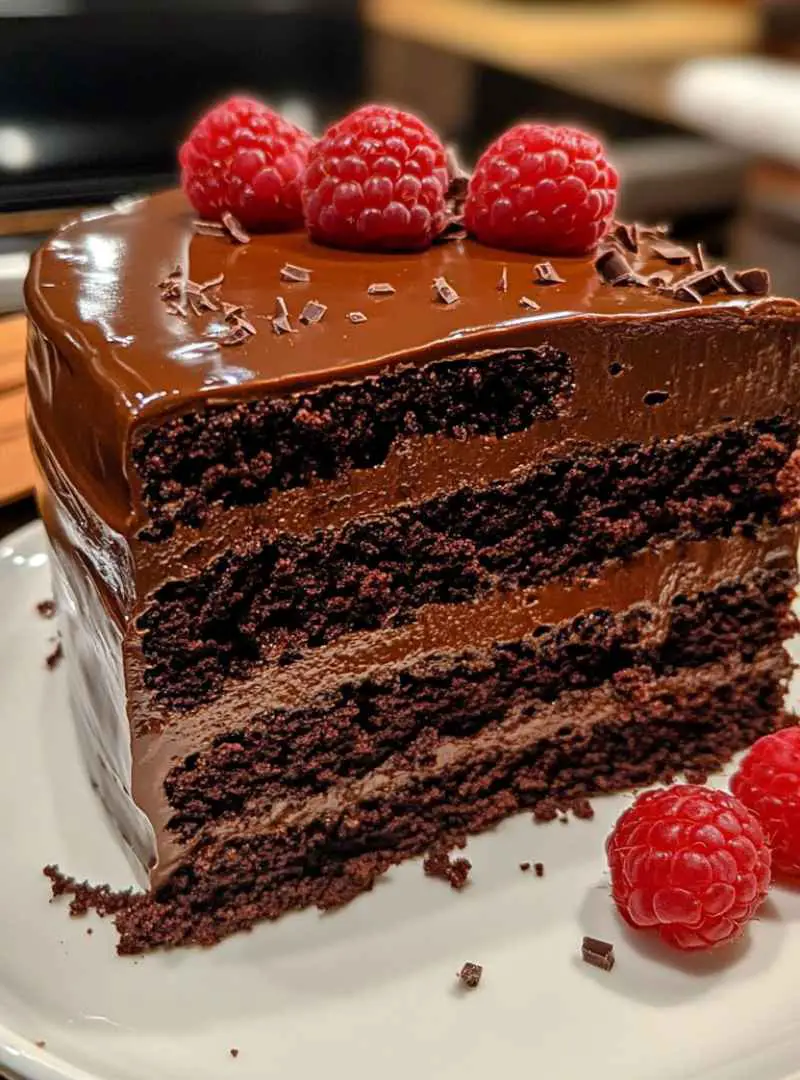 Decadent Chocolate Ganache Cake